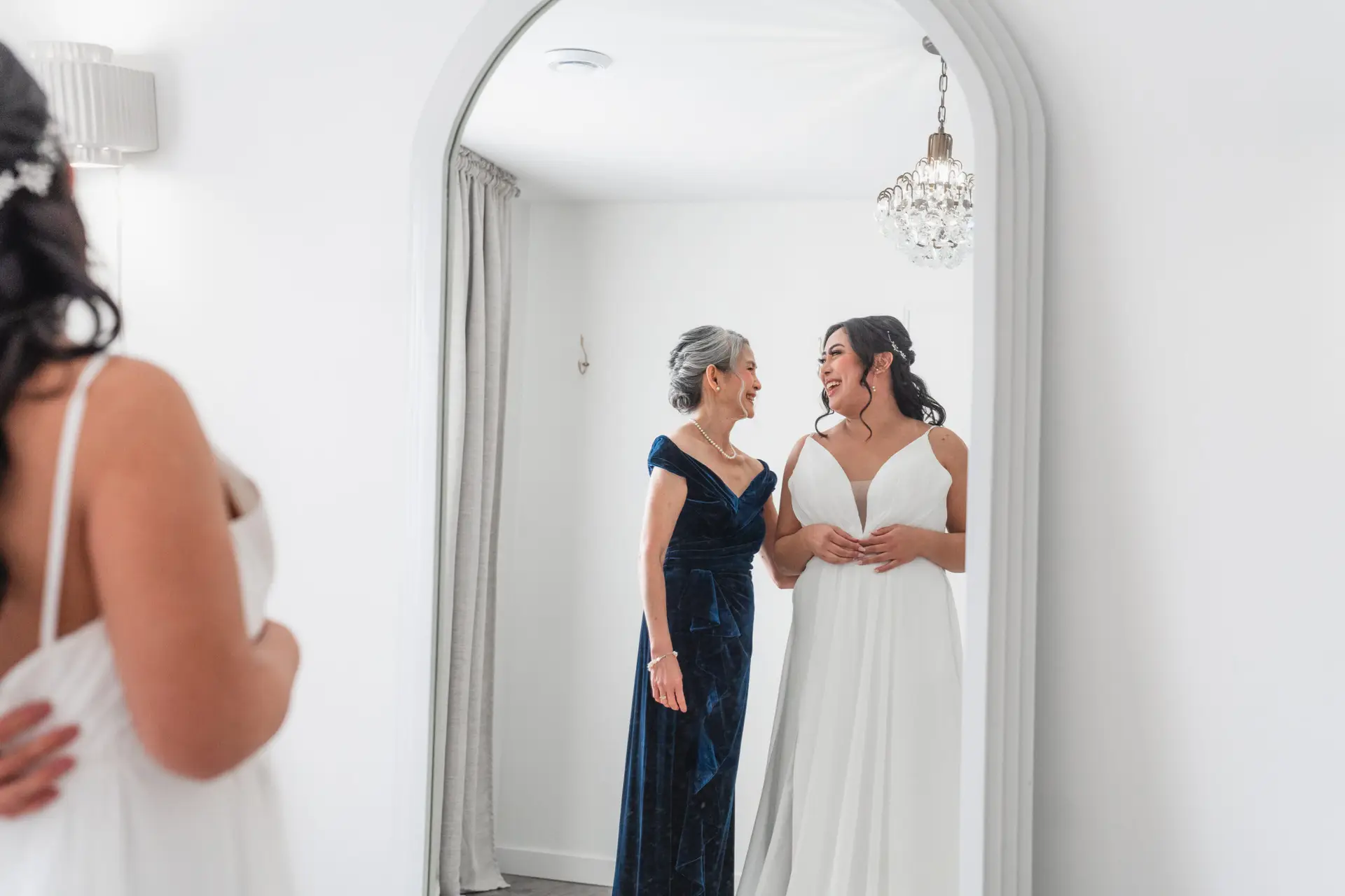 bride getting ready